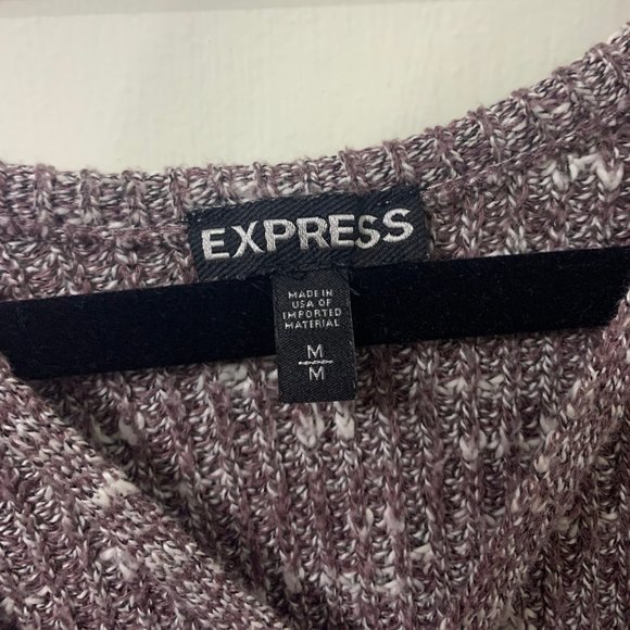 Express Criss Cross Front Knit Sweater - Picture 5 of 5